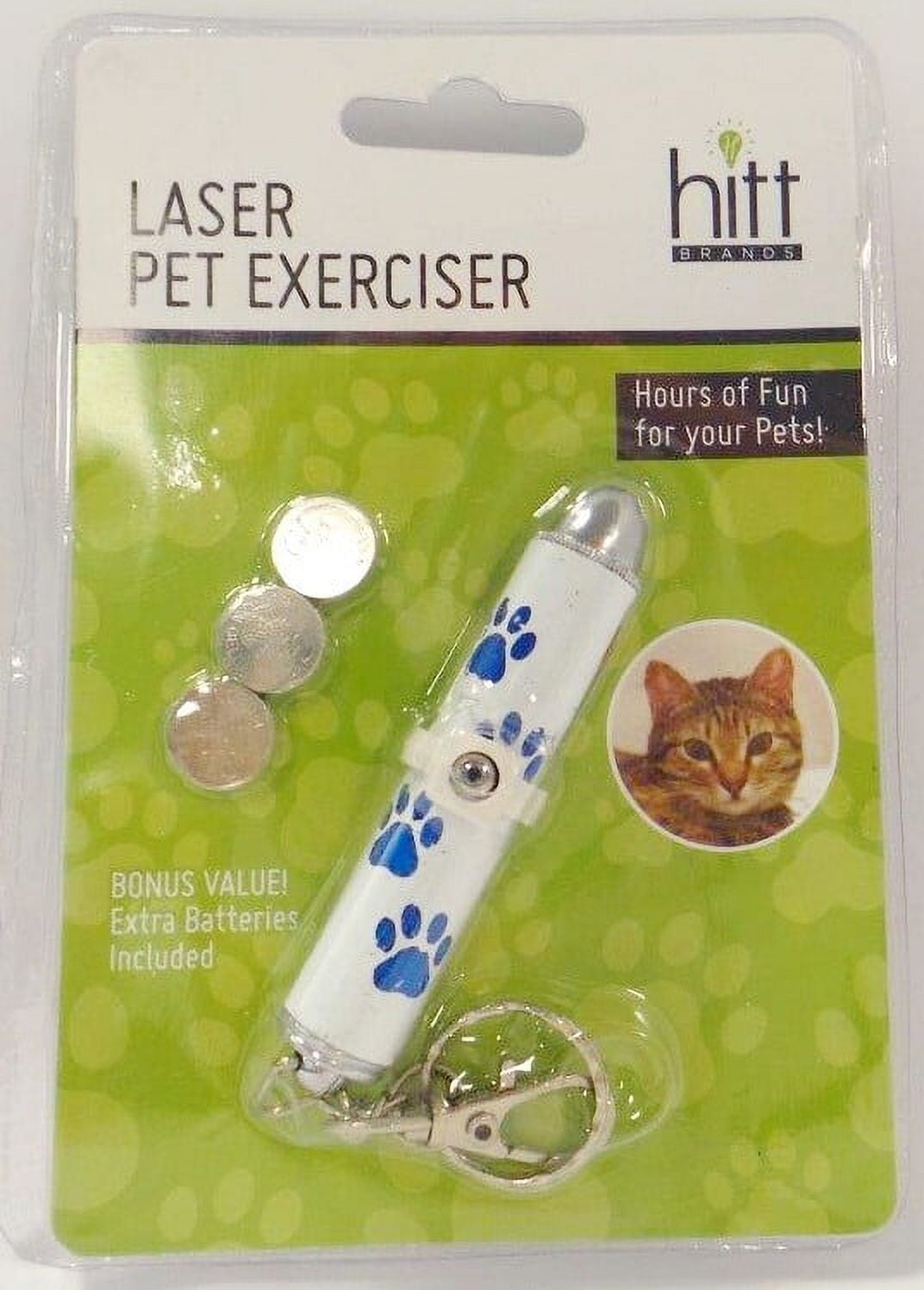 Hitt Brands Pet Laser, Exerciser and Keychain for Cats and Dogs