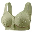 thumbnail image 2 of Bixock Plus Size Bra for Women No Underwire Wireless Bra Mesh Splicing Thin Cups Thin Straps Lift Support Breathable Summer Daily Women Under Wear, 2 of 7
