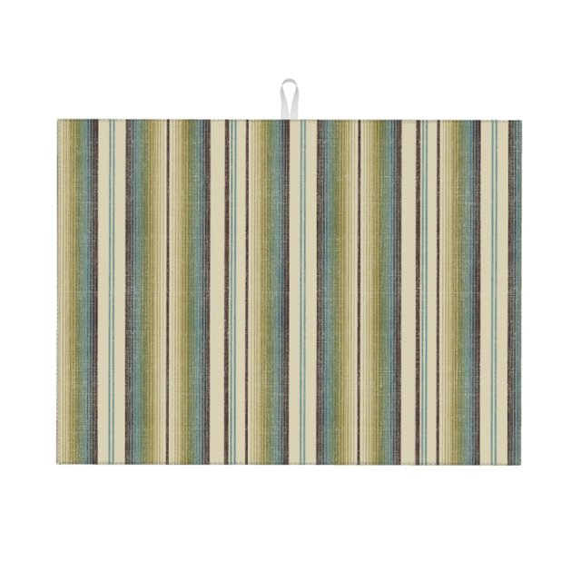 Balery Colourful stripes Alfombrilla de Secado para Cocina, 18x24 Pulgadas, Súper Absorbente para Platos y Encimeras