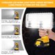 thumbnail image 3 of Luz de Trabajo LED de 40W 4200LM para Dewalt Batería de 20v, Linternas de Mano Reflector Reflectores para Hombre para Reparación de Autos, Acampar, Emergencia, 3 of 8