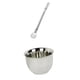 thumbnail image 1 of Vaso de Cerveza de material acero Inoxidable Vaso Aislado con Cucharilla, 1 of 9