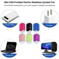 thumbnail image 4 of Lash Fan Dryer Eyelash Fan Usb Mini Portable Fan, Rechargeable Mini Fan Electric Air Conditioning Blower Lash Fan For Eyelash Extension, 4 of 5