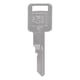 thumbnail image 1 of Llave en blanco automotriz Hillman B77 de un solo lado para GM, 1 of 1