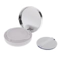 thumbnail image 2 of Caja de Maquillaje Portátil Yinane con Cojín de Aire Puff Contenedor de Polvo Plata, 2 of 8