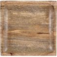 thumbnail image 1 of Bandeja para servir STORE INDYA, madera de teca, 20 x 20 cm, decoración del hogar, 1 of 3