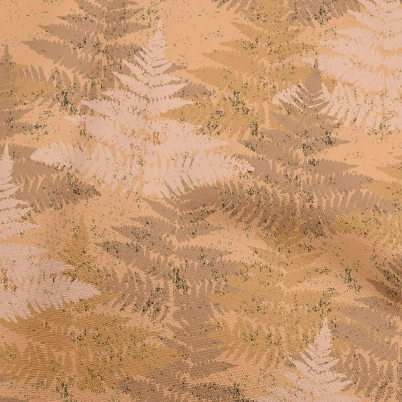 oneOone Cotton Poplin Peach Fabric Tropical Sewing Material Print Fabric By The Yard 56 Inch Wide
