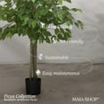 thumbnail image 6 of Maia Shop 5ft Artificial Ficus Tree, Fake Plants for Home Decor, 6 of 10
