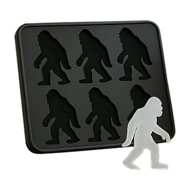 arge Silicone Ice Cube Tray - , Ice Cubes Mold - BPA Free Ice Trays for Freezer - Ice Tray With Stackable Lid - Black