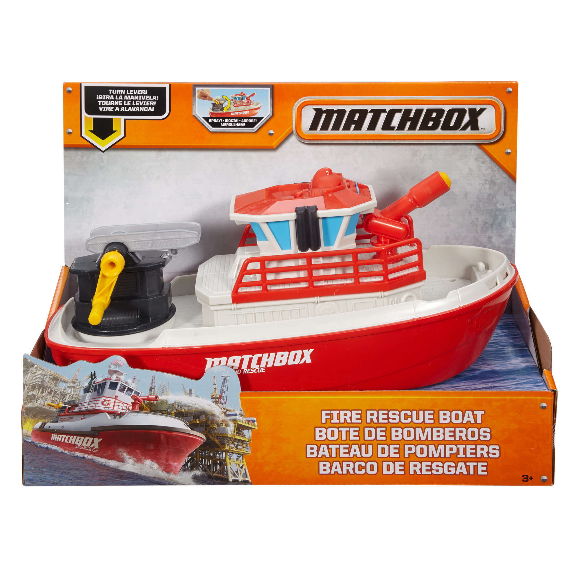Matchbox 2001 SCUBA DUDES Over-Under Rescue Boats 61/75 Dented Blister 
