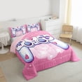 thumbnail image 4 of Feelyou Kawaii Pink Gamepad Bedding Comforter Set for Kids, Dreamy Stars Cloud Galaxy Twin Comforter Sets, Gaming Gamer Reversible Bedding Set, Ultra Soft Bedroom Decor, 2pcs, 4 of 9