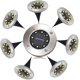 thumbnail image 1 of Luces solares al aire libre Paquete de 8 luces solares LED Luces de decoración de jardín IP65 a prueba de agua, 8 luces LED con panel solar para Path Terrace Place kaili Sencillez, 1 of 4