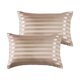 thumbnail image 2 of Funda de Almohada para El Cabello Y Piel con Cierre Patrón de Rayas Fundas de Almohada de Enfriamiento para Viajes a Máquina , 2 piezas Macarena Funda de almohada larga, 2 of 8