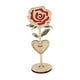 thumbnail image 4 of Placa con nombre de flor, regalo del Día del Padre para mamá, regalo para el Día del Padre, regalo para papá, adorno romántico, artesanía de rosas, 4 of 9