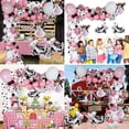 thumbnail image 3 of AOWEE Cow Party Decoration Balloon, Cowgirl Cow Print Baby Pink White Balloon Arch Garland Farm Animals 3D Cow Balloon for Farm Birthday Party Baby Shower, 3 of 6