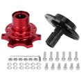 thumbnail image 2 of Steering Wheel Quick Release Hub, Quick Release Button Steering Wheel Strong Endurance Exquisite In Design  For, 2 of 8