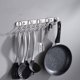 thumbnail image 5 of Ganchos de Hilera Adhesiva de Cocina, Convenientes Ganchos Decorativos de Hilera de Cocina decorativa de acero inoxidable., 5 of 7