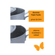 thumbnail image 4 of Arrocera De Aluminio Triple Fuerte Monarca No. 34 Capacidad De 13 Litros, 4 of 4
