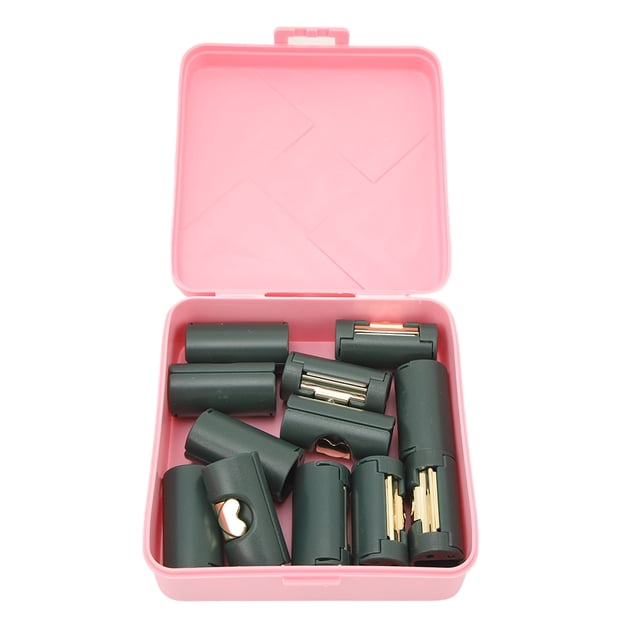 12 pinzas para sábanas ajustables de ABS resistente y fuerte, para dormitorio familiar, color verde oscuro y dorado.