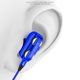 thumbnail image 4 of Matsuzay Auricular con cable Interfaz de 3,5 mm Altavoz dual dinámico Tapón de oreja de silicona Juego ergonómico Auriculares intrauditivos con Cables de audio/vídeo Azul, 4 of 8