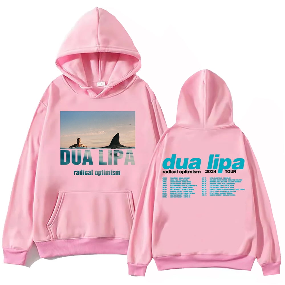Dua 2024 Lipa Radical Optimism Tour Hoodie Harajuku Pullover Tops