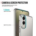 thumbnail image 5 of For Samsung Galaxy S25 Edge Case TPU Frame Clear PC Back Phone Cover, 5 of 5