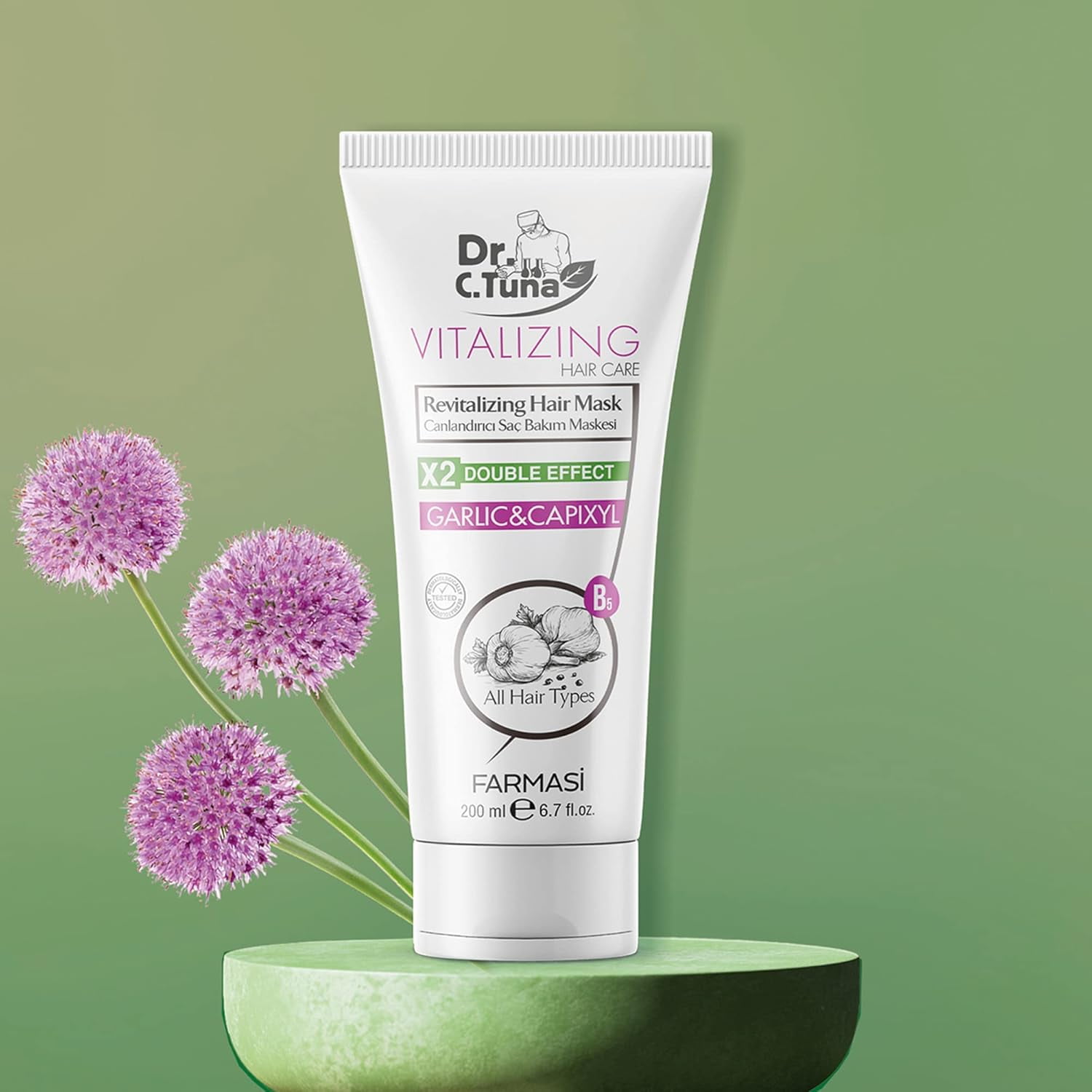 Farmasi Dr. C. Tuna Vitalizing Revitalizing Garlic & Capixyl Hair