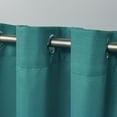 thumbnail image 3 of Exclusive Home Aztec Indoor/Outdoor Grommet Top Curtain Panel Pair, 54"x108", Teal, 3 of 6
