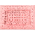 thumbnail image 1 of Ahgly Company Indoor Rectangle Abstract Red Contemporary Area Rugs, 7' x 9', 1 of 4