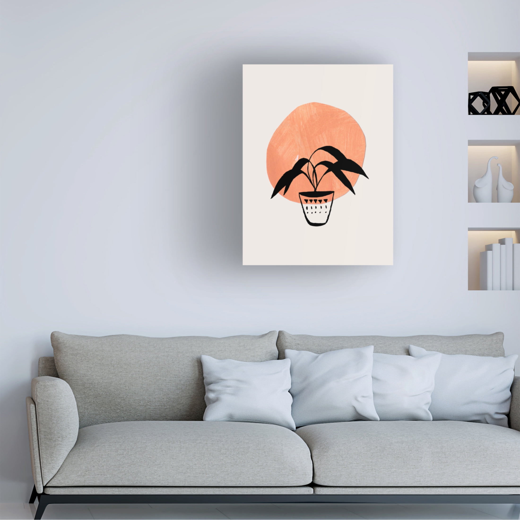 Trademark Fine Art Ejaaz Haniff  Clay Pot Canvas Wall Art