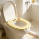 thumbnail image 5 of Cojín de asiento de inodoro Eva con asa | Funda acolchada suave y gruesa para inodoros UVO o cuadrados | Almohadilla antideslizante y lavable para baño, ideal para uso doméstico., 5 of 6