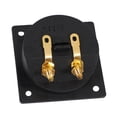 thumbnail image 2 of 3X Nuevos postes de unión de placa cuadrada para caja de altavoz, terminales de copa, cable de alambre, conector de caja, 2 of 8