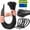 Black, variant on General 50-Pack 24-Inch Heavy-Duty Self-Locking Cable Ties, White Nylon Zip Ties for Home, Auto & Outdoor Use