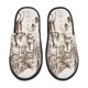 thumbnail image 1 of Balery Western Desert Cowboys3 Pantuflas de Casa de Felpa Silenciosas con Diseño Estampado, Zapatillas Cómodas Antideslizantes de Algodón para Interior-Large, 1 of 8