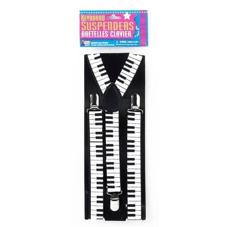 ADULT-80 S KEYBOARD SUSPENDERS