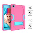 thumbnail image 5 of Dteck Shockproof Case for Samsung Galaxy Tab A7 10.4 inch 2020 Models SM-T500/T505/T507, Heavy Duty Hybrid Rugged High Impact Full Body Protective Case with Kick Stand, Rose+Blue, 5 of 6