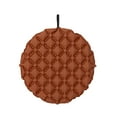 thumbnail image 2 of Milaget Inflatable Seat Cushion Anti Slip Portable for Sporting Events Picnic Office red brown, 2 of 9
