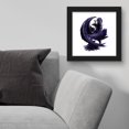 thumbnail image 4 of Gallery Pops My Hero Academia - Fumikage Tokoyami Wall Art, Black Framed Version, 12" x 12", 4 of 5