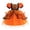 B Orange, variant on Auroural Girls Tulle Princess Dress Girls Halloween Witch Pumpkin Dress Puff Sleeve Bow Waist Princess for Party