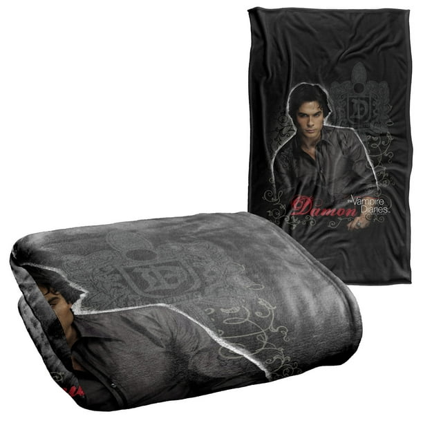 Vampire Diaries Damon Silky Touch Super Soft Throw Blanket 36" x 58