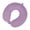 Purple, variant on U-Shaped Neck Pillow for Travel & Office, Polyester Ergonomic Support with Snap Closure, 30x30x8cm in (Blue)