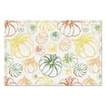 thumbnail image 5 of 4 Pcs Sets de Table Citrouille Aquarelle, Récolte de l'Action de Grâce, Automne, Sets de Table en Lin Durables 12 X 18 Pouces, Modes de Vacances, Sets de Table pour Table de Cuisine, 5 of 5