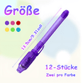 thumbnail image 2 of 12pcs children's UV magic pen-six colors, 2 of 7