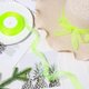 thumbnail image 3 of Zhuge Cinta de organza transparente verde de 3/4 de pulgada, cinta de gasa de 50 yardas para envolver regalos, día de la madre, bodas, ramos de flores, manualidades (verde claro), 3 of 5