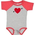 thumbnail image 3 of Inktastic Valentines Day Heart Arrow Boys or Girls Baby Bodysuit, 3 of 5