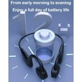 thumbnail image 3 of Bonesoundz Headphones, Bonesoundz Pro Headphones, 2025 New Bonesoundz Bone Conduction Headphones, Ipx8 Waterproof Wireless Open Ear Underwater Headphones for Running, Cycling, Hiking, Working (Black), 3 of 7