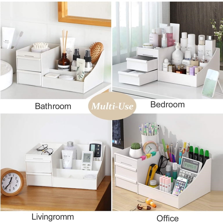Large Capacity Makeup Organizer with Drawers, Countertop Cosmetic Display Case Makeup Organizer with Drawers,Large Capacity Organizer  main image 2