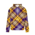 thumbnail image 5 of Styesk Sweatshirts pour Hommes, Sweat à Capuche Imprimé à Manches Longues et Amples, 5 of 5