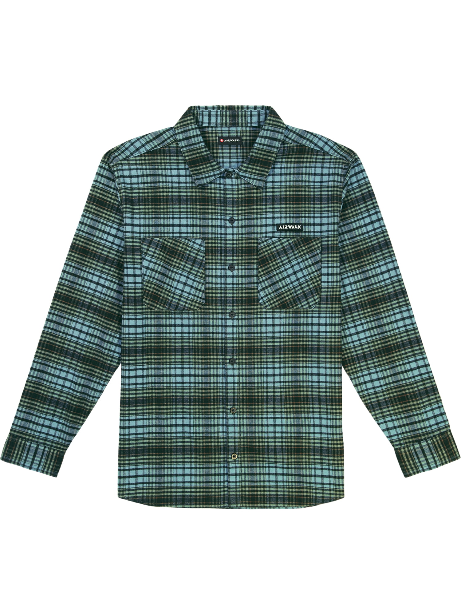 Airwalk Men's & Big Men's Long-Sleeve Flannel Shirt, Sizes XS-3XL