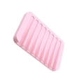 thumbnail image 5 of Ounissouiy Caja de jabón para ducha de baño, de almacenamiento, bandeja, soporte, soporte de jabón, bandeja de baño, caja de accesorios, Juegos de accesorios de baño rosa, 5 of 5