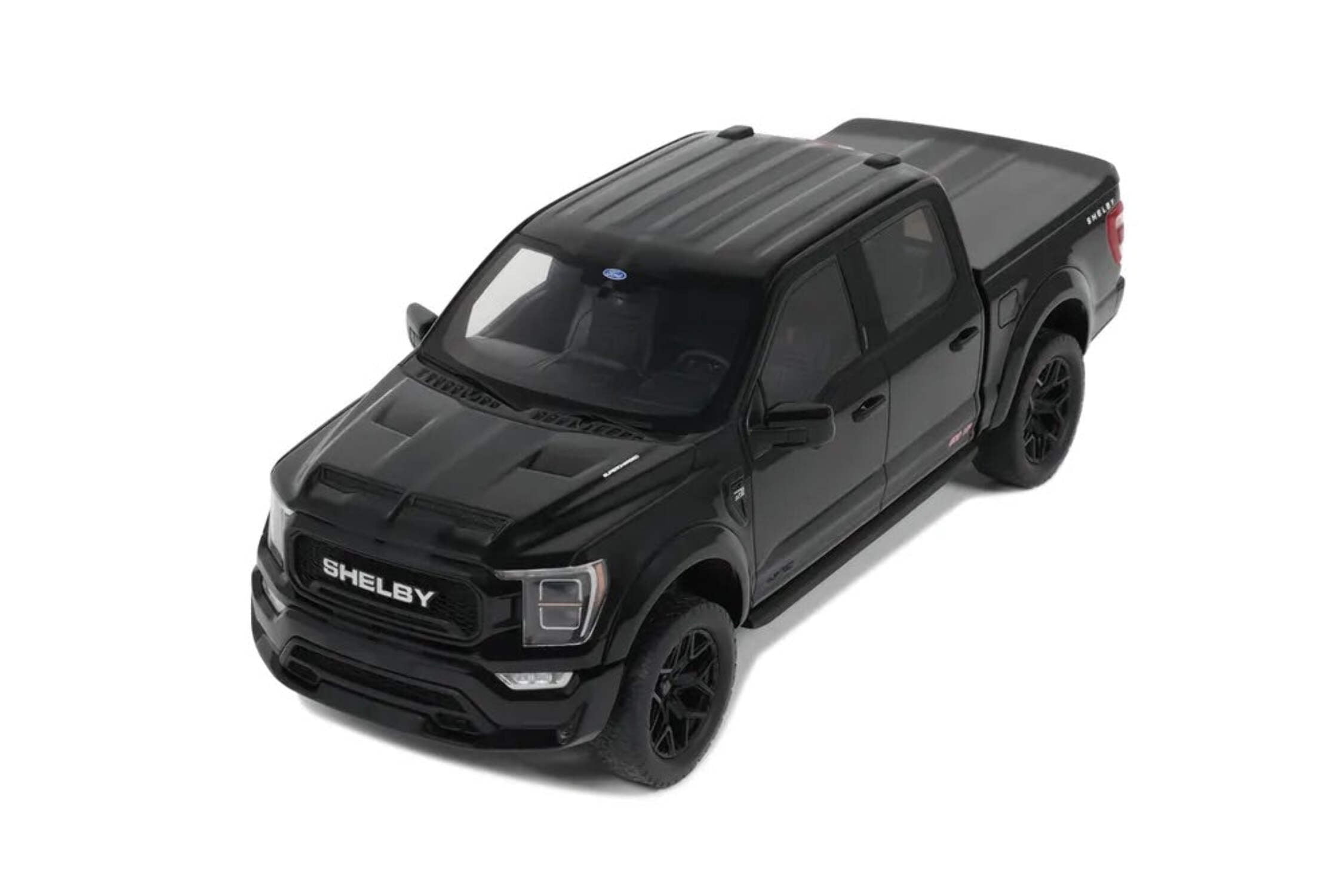 2024 Shelby F-150 Centennial Edition Pickup Truck Black 1/18 Model